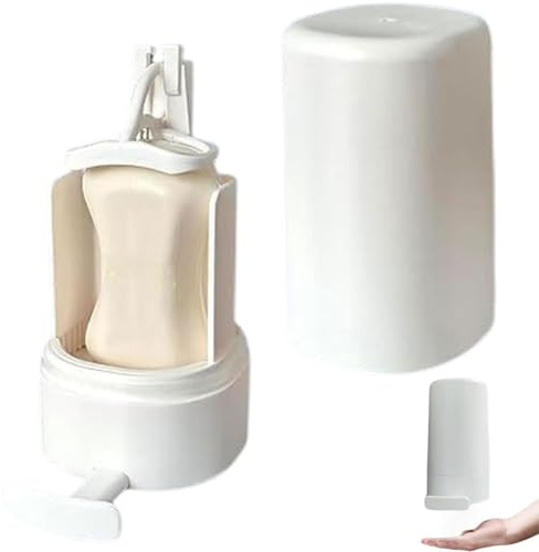 MWZBTG tvåldispenser för fast handtvål, för fast tvål, tvålskärare dispenser, solid tvålkvarn för tvålstycke, mala fast tvål lätt att pulverera, 15,5 x 12,5 x 7,5 cm
