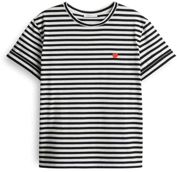 OPUS Damen Kurzarmshirt | Sweet red, 38