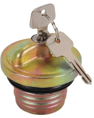 Gutol Tankdeckel mit Schlüssel für VW Käfer 911, 1500, 1600, 1200, 1300, 1302, 1303, Käfer 411, 412