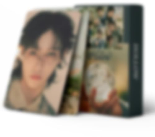 SUJEBKC 1 Pack/55 Pcs SKZ Fotokarten Album Fotokarten Kpop Geschenk Lomo Karten Merch Für Jungen Und Mädchen Für Streunende Kinder Merch Fürs Streunende Kinder Jungen Und Mädchen (Hollow)