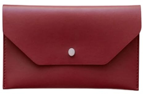 PU Leder Geldbörse, Geldumschlag, Geldhalter, große Kapazität, Bargeld Organizer für Damen und Herren, Budgetierung, Abrechnung, 17, 9 x 9, 4 cm, professionelles Kartenetui, multifunktionaler Karten