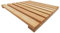 Falegnameria S. Andrea Pedana Doccia in Legno Naturale di faggio cm 60x60 Prodotta artigianalmente in Italia, Antiscivolo …