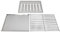 Beeketal Gasgrill Zuberhörset 3-teilig mit 1 x Grillrost (verchromt), 1 x Abtropfblech und 1 x Brennerabdeckung, Grill Zubehör passend für Beeketal Gassgrill Typen GGB-1 und GGB-2