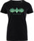 HOLZBRÜDER® Sound of Nature Forest Women's Wooden T-Shirt Perfect for Working with The Chainsaw in The Forest - Black - Large