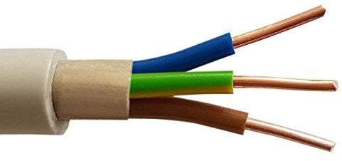 25m Mantelleitung Kabel 3 x 2,5 mm Installationsleitung NYM-J Elektrokabel