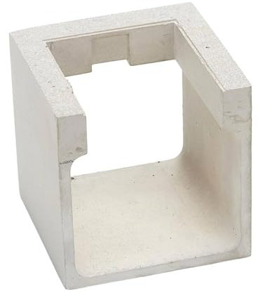 Lucande LED Beton Wandleuchte außen Riak (Modern) in Alu aus, (2 flammig) - Außenwandleuchten Wandlampe Led Außenlampe Outdoor für Außenwand/Hauswand Haus Terrasse & Balkon