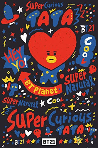 BT21 - Tata - Poster Plakat Druck - Grösse 61x91,5 cm