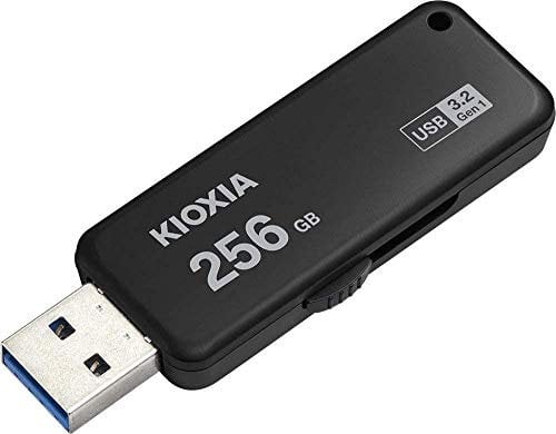 USB-Flashdrive 256 GB USB3.0 Kioxia TransMemory U365, LU365K256GG4, schwarz