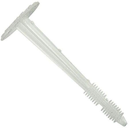 Bricoloco Cheville pour fixation de panneaux isolants EPA. Cheville de fixation de panneaux isolants. Fixation de panneaux isolants pour le système d'isolation thermique extérieure. (100, 8 x 70 mm)