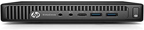HP Elitedesk 800 G2 Mini PC Intel Core i5-6500T 4x2, 50GHz 8GB RAM 128GB SSD Bluetooth VGA USB 3.0 Windows 10 Pro (Reacondicionado)