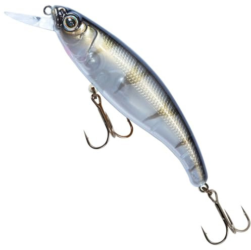 Fox Rage Slick Stick 60mm 5g SR UV Wobbler, Farbe:Striped Shiner