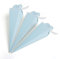 Candy Bar Dekoration Zubehör Set Kraftpapier-Tüten Hochzeit set mit herzgriff und Bänder 100x Kraftpapier Tüten geschenk für Hochzeit, Kommunion, Konfirmation, Taufe und Geburtstag Blau