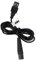 vhbw Ladekabel kompatibel mit Braun Series 3 SmartControl3 4875, SmartControl3 4876 Rasierer - Netzkabel, 120 cm
