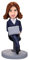 mydedor Benutzerdefinierte Wackelköpfe Figur Puppe, Officelady mit Laptop Custom Wackelkopf, Wackelkopf Figuren Handgemachte personalisierte Skulptur Geschenk für Frauen