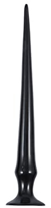 Silikon Analplugs Weiches Anal Dildo Butt Plug Prostata Massage Anus Dilatator für Männer Frauen Vagina Masturbatoren Erotik Sex Spielzeug Analdildo Mit Saugnapf ((Länge: 34cm, Max Ø: 3.3cm))