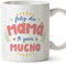 MUGFFINS Tazas para MADRE/MAMÁ - En Español - Feliz día mamá - 11 oz / 330 ml - Regalo original y divertido