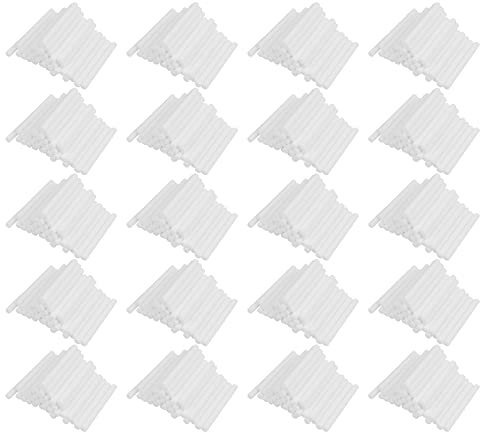 Pavewood 800 piezas de filtros de hisopo de algodón de repuesto para humidificadores portátiles personales alimentados por USB