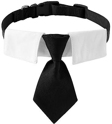 Hund Fliege Halsband, verstellbare Hochzeit Haustier Krawatte, Formelle Hunde Smokinghalsband Katze Schlips für Welpe, Kätzchen, große, mittelgroße und kleine Hunde und Katzen