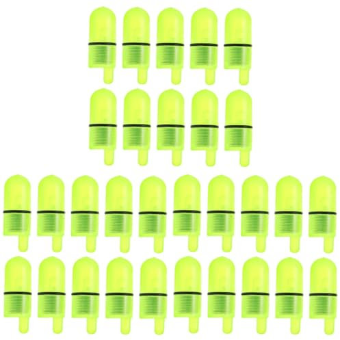 Housoutil LED Angeln Nachtlicht, 90 Stück Leuchtendes Fischglockenlicht, Leichte Alarm-Angelrute, Angelruten-Alarmglocken Mit Leuchtendem Licht