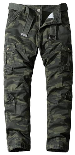 Digralne Pantalon Cargo Pantalon Tactique Homme Pantalon Treillis Militaire Outdoor Coton Pantalon Homme Randonnée Chasse