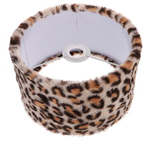 Hemobllo Plüsch Lampenschirm Kandelaber-lampenschirme Tierischer Lampenschirm Zebra-lampe Lampenschirm Mit Kuhdruck Kuhdrucklampe Wandleuchten Plüschkuh Blinddarm E27 Polyester Schreibtisch