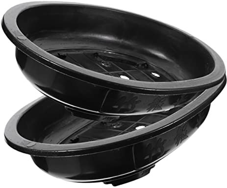 POPETPOP 4pièces Pots De Plastique Éléguants pour Bonsai Contenants pour Et Intérieur pour Plantes Et