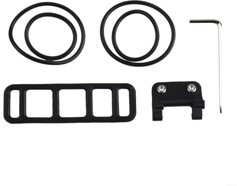 Number Plate Holder, Number Plate With Rubber Bands Race Cards Bracket for Bike Luggage Rack Triathlon Race,A (B)