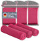 Blumtal Kühlhandtuch 3er Set - kühlendes Handtuch als Sporthandtuch - Mikrofaserhandtuch mit Kühlfunktion - weiches Fitness Handtuch 100x30 cm - Kühltuch Cool Towel mit Tasche – Pink