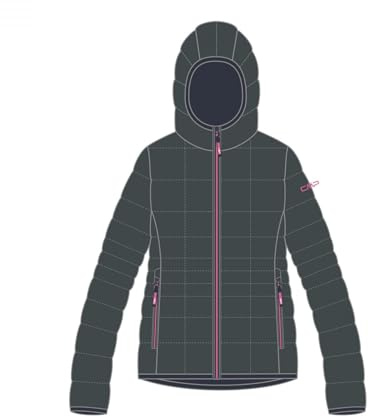 CMP unisex - barn Giacca Da Bambina In Nylon Con Cappuccio Fisso Flickjacka i nylon med fast huva