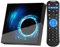 Android TV Box 4GB RAM 32GB ROM 6K 4K HD TV Box Android, Quad-Core Cortex-A53 CPU Android Box 10.0 OS with WiFi 2.4G/5.0G Ethernet Blustooth 3D Smart TV Box