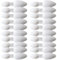 Medicine Spoons, Reusable Plastic Medicine Spoons, 2.5ml/5ml Spoon for Medicine, Cereal Powder, Milk Powder, Coffee Powder,Washing Powder, Home, Office (White-20 Pcs)