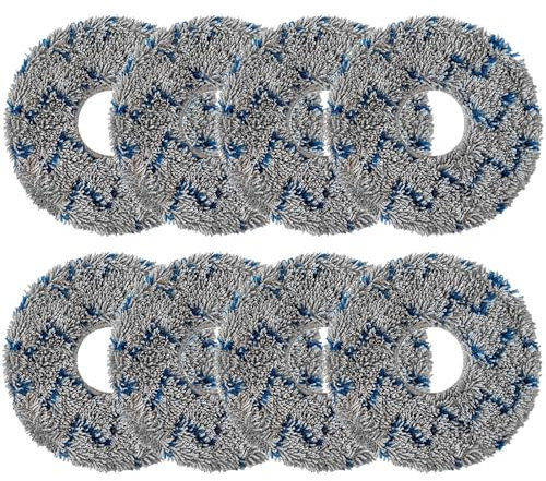 Set di Mocio Panni di Ricambio per ECOVACS DEEBOT T50 PRO Omni/ N30 PRO Omni/ T30 PRO/ T30S Combo/ T30S/ T20 Omni/ T10 Omni/ X1 Omni/ X1 Turbo/ X2 Omni/Yeedi M12 PRO+ Robot Aspirapolvere