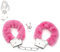 1 accessorio per giochi di ruolo in peluche regolabile in pelle rosa con chiave