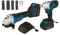 Kit 2 in 1 Set Avvitatore a Impulsi 88V + Smerigliatrice Angolare a Batteria, 2 Batterie al Litio, Caricatore, Bussole, Kit Elettroutensili per Lavori di Casa e Officina
