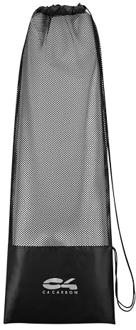 C4 Sac en filet porte-palmes pour plongée en apnée, apnée, équipement de plongée - tissu indéchirable, fond renforcé - Mesch Bag Disponible en 2 tailles Ligne Accessoires MARCO BARDI