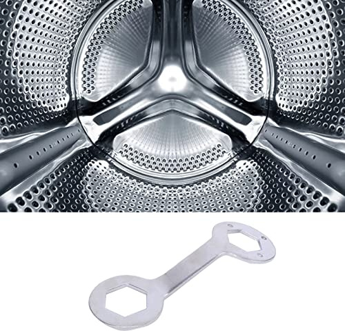 Spacnana DISASSEMBLY of The CABINETS of The Oxide Washer High Strength Key for The Washing Machine, Steps Chrome Vanadium Alloy Steel (Silver)
