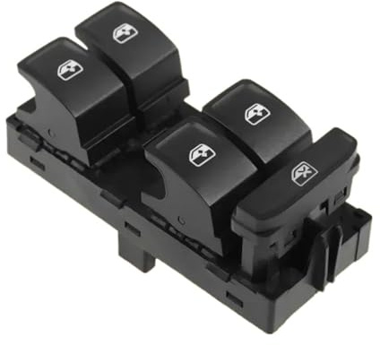 Mando Botonera Elevalunas para Seat para Leon 2013 2014 2015 2016 2017 2018 5G0959857B Botón del Interruptor De Control De La Ventana Eléctrica Botonera Elevaluna