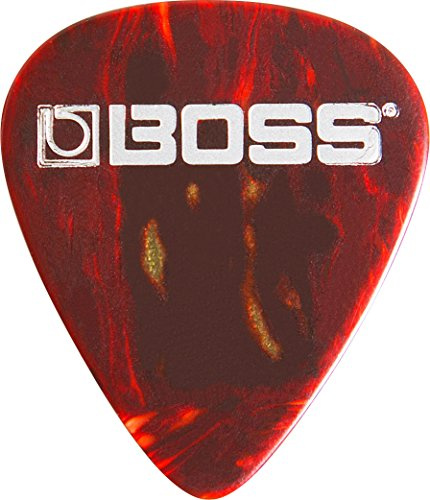 BOSS Heavy Celluloid Guitar Picks (BPK-72-SH), package of 72 Medium Celluloid Guitar Picks - Shell, Set of 72 pieces