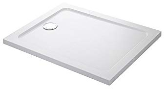 Mira Flight Safe Rectangular Anti-Slip Shower Tray with Waste, 1400 mm Length x 900 mm Width, White