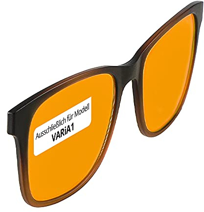 PRiSMA VARIA 1: je nach Auswahl - Brille mit Blaulicht-Magnet-Frontfilter oder nur Blaulicht-Magnet-Frontfilter oder nur Brillenfassung (06 PRO99 Frontfilter)