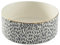 Mason Cash Splatter Stoneware Pet Bowl With Gold Rim, 15 cm