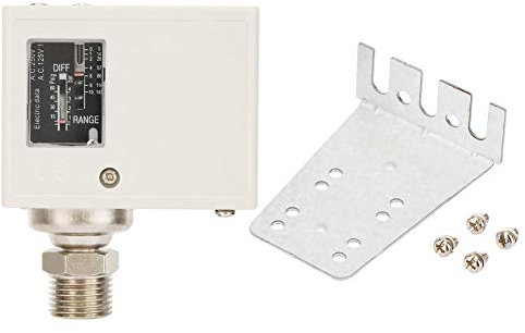 Pressure Control Switch, Electronic G1/2'' Pressure Control Switch Air Compressor Pressure Controller,for High and Low Voltage Limit Control