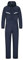 Yukirtiq Herren Arbeitsoverall Reflektierendes Band Arbeitsanzug Overall Arbeitskleidung Handwerker Anzug Arbeitskombi mit Kapuze und Vielen Taschen, Navy Blau, M