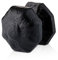 XFORT 63mm Black Antique Centre Door Knob Octagonal, Black Centre Door Knobs, Vintage Cast Iron Door Knob, Antique Door Knob, Cast Iron Door Knob, Black Antique Door Knob for Exterior Front Door.
