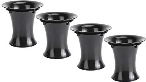 Plyisty Subwoofer de 3,54 Pulgadas Tubo inversor de woofer, 4 Tubos de Puerto de Altavoz, Puerto de Altavoz de plástico ABS, Tubo de Sonido, para Altavoz de 4-8 Pulgadas.