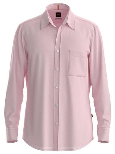 BOSS Relegant_6 Chemise, Light/Pastel Pink682, XS pour des Hommes