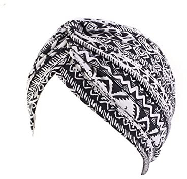 YEHUDAF LEE Turbane für Damen–Elastische Kopftücher Chemo/Bandana Damen–Bequeme Kopfbedeckung(Mehrfarbig) (DE/NL/SE/PL, Alphanumerisch, Einheitsgröße, 4)