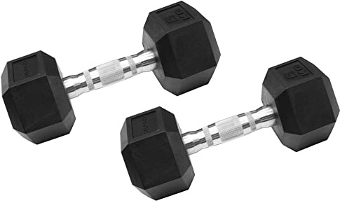 OnWay Poly Premium HEX-Hantel 2er Set schwarz OW1500-6k für Fitness und Krafttraining Hantel in Größe 2 x 6 kg