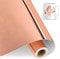 IModeur Metallisch Roségold Vinylfolie Plotter, 12 x 15 Fuß (30,5 cm x 4,58 m) Roségold Plotterfolie Vinyl für Cricut, selbstklebendes Vinyl für DIY-Geschenke, Geburtstagsfeier