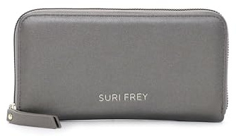 SURI FREY Tiffany Zip Around Wallet Darksilver